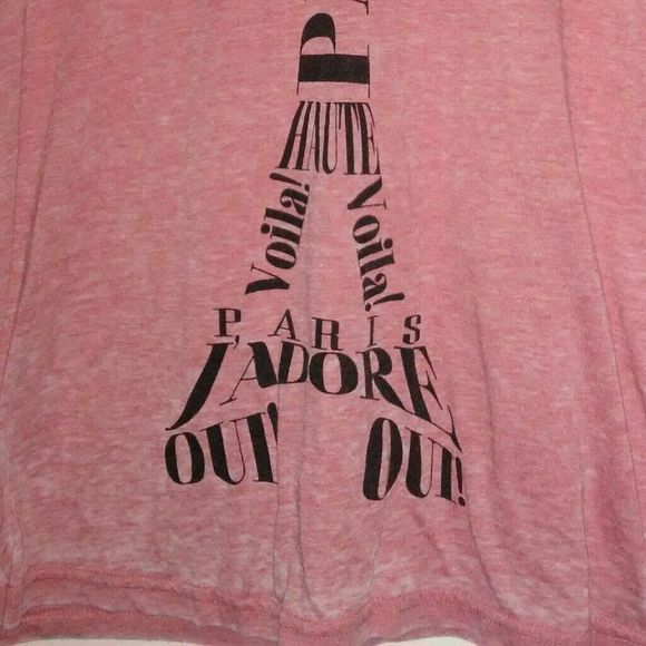 F21 Plus Eiffel Tower Burnout Tee XL - Picture 5 of 5